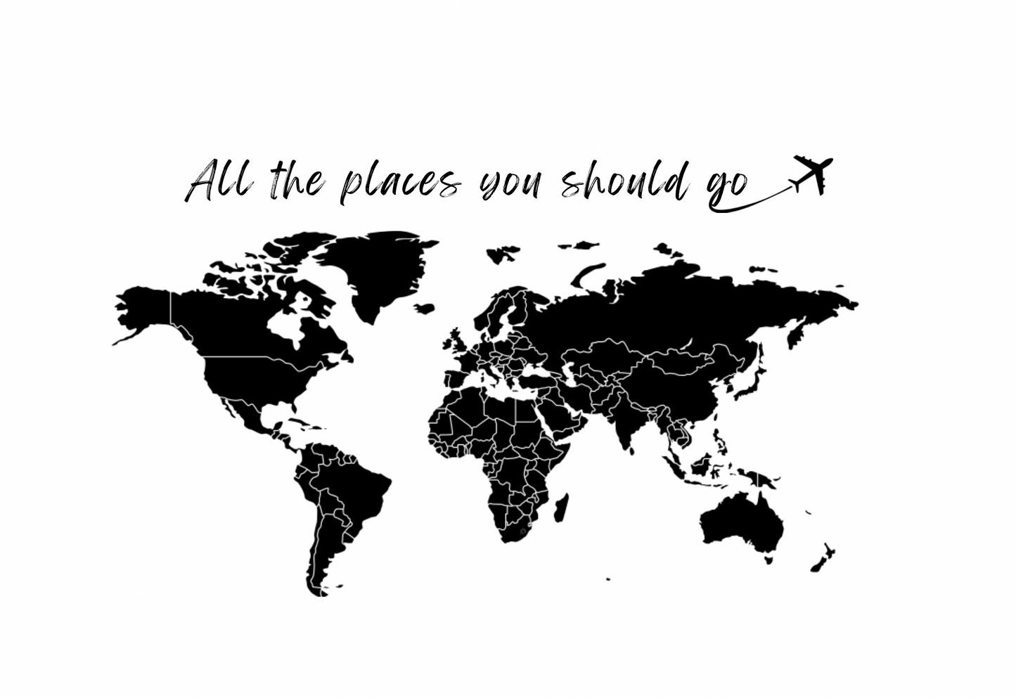 All the places you should go - mug