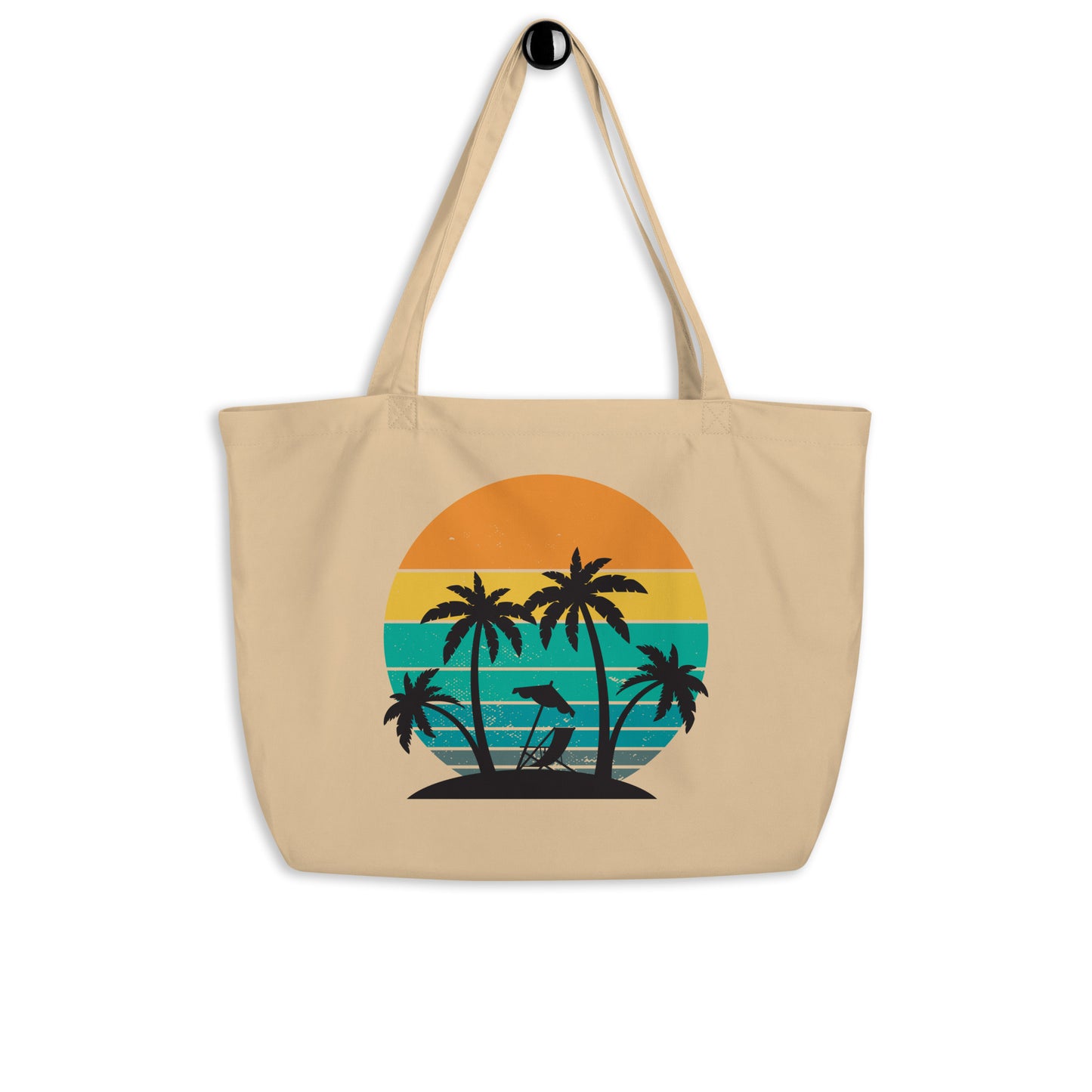 Large organic tote bag