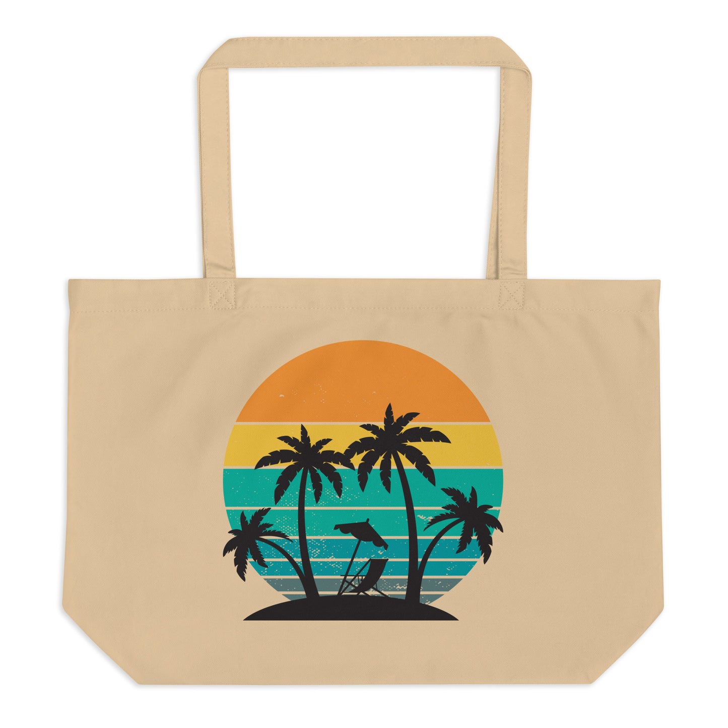 Large organic tote bag