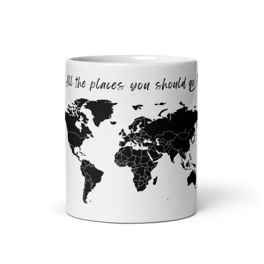 All the places you should go - mug