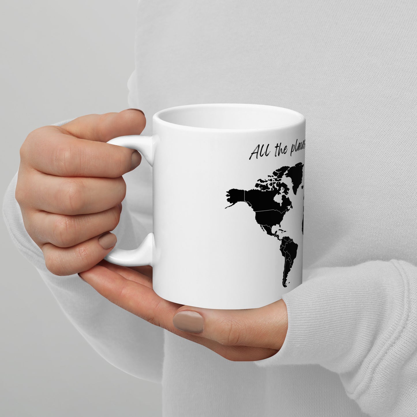 All the places you should go - mug