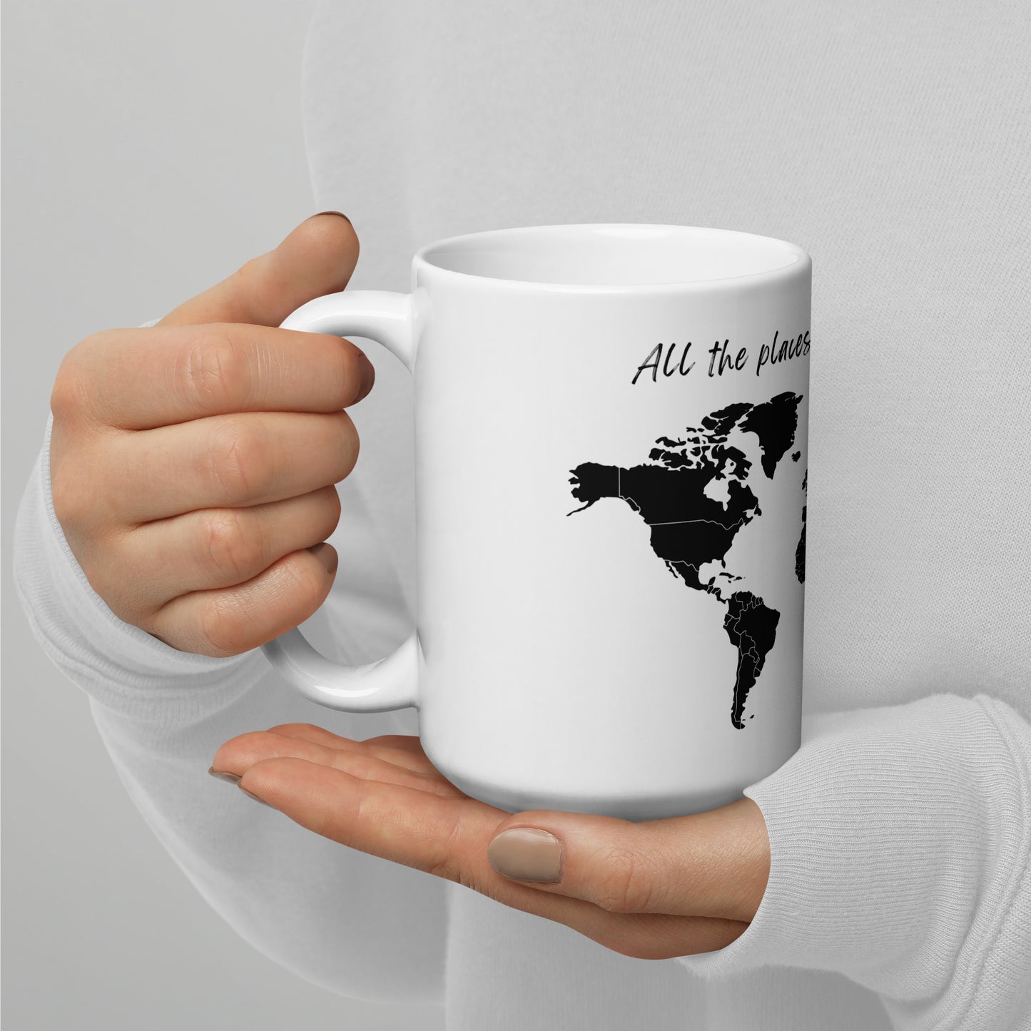 All the places you should go - mug